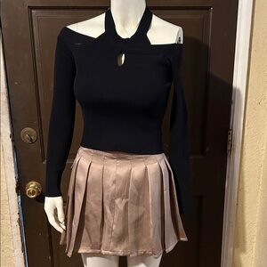 Chic Tan Mini Skirt for Women